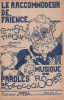 Partition de la chanson : Raccommodeur de faïence        .  - Soler Raoul - Dedcoq