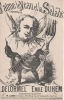 Partition de la chanson : J'aime le veau et la salade       Chansonnette .  - Duhem Emile - Delormel Lucien