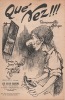 Partition de la chanson : Qué nez !!!       Chanson comique .  - Ventat A. - Wyns Jean
