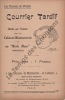 Partition de la chanson : Courrier tardif        Cabarets de Montmartre,Merle Blanc. Stello - Bertier Gaston - Stello