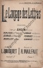 Partition de la chanson : Langage des lettres (Le)     Feuillet détaché   Gaîté Rochechouart,Gaîté Montparnasse,Parisien,Pépinière,Fourmi ...