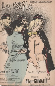 Partition de la chanson : Rafle (La) Chanson réaliste