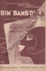 Partition de la chanson : Bim'Bamb'oula !     papier fragilisé Coup de folie (Un) Chanson Coloniale et Exotique Folies Bergères. Baker Josephine - May ...