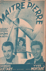 Partition de la chanson : Maitre Pierre        