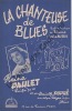 Partition de la chanson : Chanteuse de blues (La)        . Paulet Reine - Jollet Christian,Vallauris Simone - Vallauris Simone