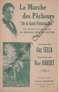 Partition de la chanson : Marche des pêcheurs (La)