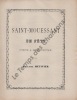 Partition de la chanson : Saint-Mouessant en fête  Visite à l'espousitian      . Métivier Adolphe -  - Métivier Adolphe