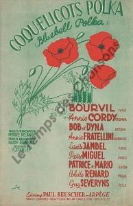Partition de la chanson : Coquelicots polka Bluebell polka