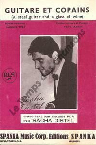 Partition de la chanson : Guitare et copains        