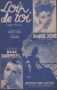 Partition de la chanson : Loin de toi        . Marie-José,Darfeuil René - Marz R. - Viaud