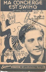 Partition de la chanson : Ma concierge est swing