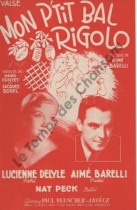 Partition de la chanson : Mon p'tit bal rigolo