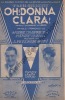 Partition de la chanson : Oh ! Donna Clara !      Paris qui remue  Casino de Paris. Meyer Pierre,Miss Florence - Petersburski - Varna Henri,Mauprey ...