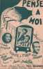 Partition de la chanson : Pense à moi        . Embrun Eliane,Patrice et Mario,Navarre Jean - Delettre Jean - François Max