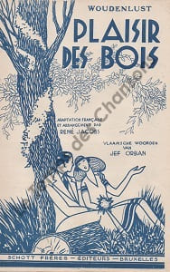 Partition de la chanson : Plaisir des bois Woudenlust