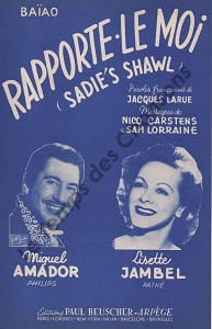 Partition de la chanson : Rapporte-le moi
