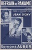 Partition de la chanson : Refrain de Paname        . Frères Demarny,Deny Jean,Bouvray Josette - Ferny Jacques - Bonifay Fernand
