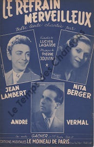 Partition de la chanson : Refrain merveilleux (Le)