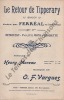 Partition de la chanson : Retour de Tipperary        . Demoussy Mme,Ferréal,Mons Paulette,Croisette - Vargues O.F. - Moreau Henry
