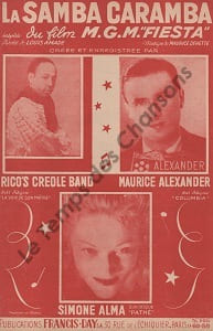 Partition de la chanson : Samba caramba (La) Fiesta