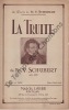 Partition de la chanson : Truite (La)        .  - Schubert Franz - Bélanger