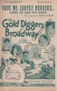 Partition de la chanson : Vous me croyez heureux ...      Gold diggers of Broadway (The)  . Lucas Nick,Lightner Winnie,Pennington Ann,Tashman ...