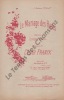 Partition de la chanson : Mariage des roses (Le)       Poésie .  - Franck César - David Eugène