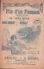 Partition de la chanson : Fils d'un passant     Adh&eacute;sif int&eacute;rieur   Chanson r&eacute;aliste Eldorado,Scala,Petit Casino. Delmas,Novelly,Moncey - Doubis P. - ...