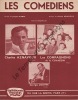 Partition de la chanson : Comédiens (Les)        . Aznavour Charles,Les Compagnons de la Chanson,Jouvin Georges - Aznavour Charles - Plante Jacques