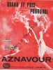 Partition de la chanson : Quand et puis pourquoi ?        . Aznavour Charles - Aznavour Charles - Aznavour Charles