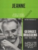Partition de la chanson : Jeanne        . Brassens Georges - Brassens Georges - Brassens Georges