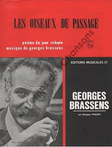 Partition de la chanson : Oiseaux de passage (Les) Poème