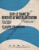 Partition de la chanson : Sur le banc vingt et un  Bench at waterloo station      . Claude-François - de Luxe Filter - Buggy Vline,Claude-François