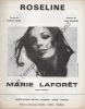 Partition de la chanson : Roseline        . Laforêt Marie - Spanos Yani - Cour Pierre