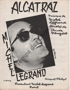 Partition de la chanson : Alcatraz