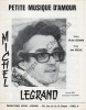 Partition de la chanson : Petite musique d'amour        . Legrand Michel - Legrand Michel - Dréjac Jean