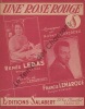 Partition de la chanson : Rose rouge (Une)        . Lebas Renée,Lemarque Francis - Glanzberg Norbert - Lemarque Francis