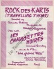 Partition de la chanson : Rock des karts  Travelling twist      . Les Chaussettes Noires - Legrand Michel - Moine Claude