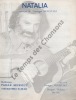 Partition de la chanson : Natalia        . Moustaki Georges - Moustaki Georges - Moustaki Georges