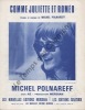 Partition de la chanson : Comme Juliette et Roméo     Tampon   . Polnareff Michel - Polnareff Michel - Polnareff Michel