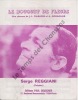 Partition de la chanson : Bouquet de fleurs (Le)        . Reggiani Serge - Goraguer Alain - Dabadie Jean-Loup