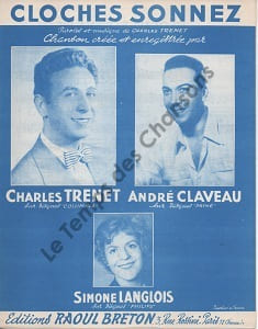 Partition de la chanson : Cloches sonnez