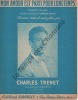 Partition de la chanson : Mon amour est parti pour longtemps        . Trenet Charles - Trenet Charles - Trenet Charles