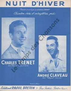 Partition de la chanson : Nuit d'hiver