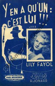 Partition de la chanson : Y'en a qu'un : c'est lui !