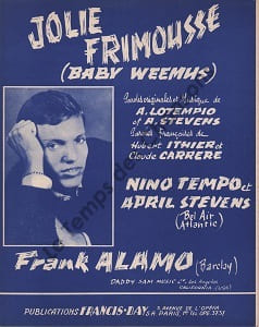 Partition de la chanson : Jolie frimousse Baby weemus