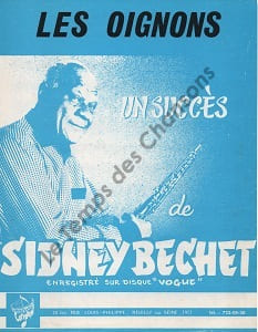 Partition de la chanson : Oignons (Les)