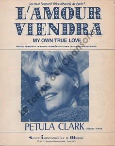 Partition de la chanson : Amour viendra (L') My own true love