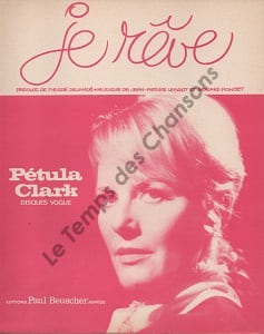 Partition de la chanson : Je rêve