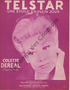 Partition de la chanson : Telstar Etoile en plein jour (Une)